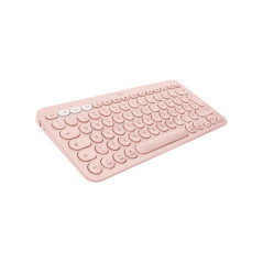 Logitech K380 for Mac Multi-Device Bluetooth Keyboard tastiera Universale QWERTZ Tedesco Rosa