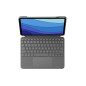 Logitech Combo Touch QWERTY Nordic Smart Connector Grigio