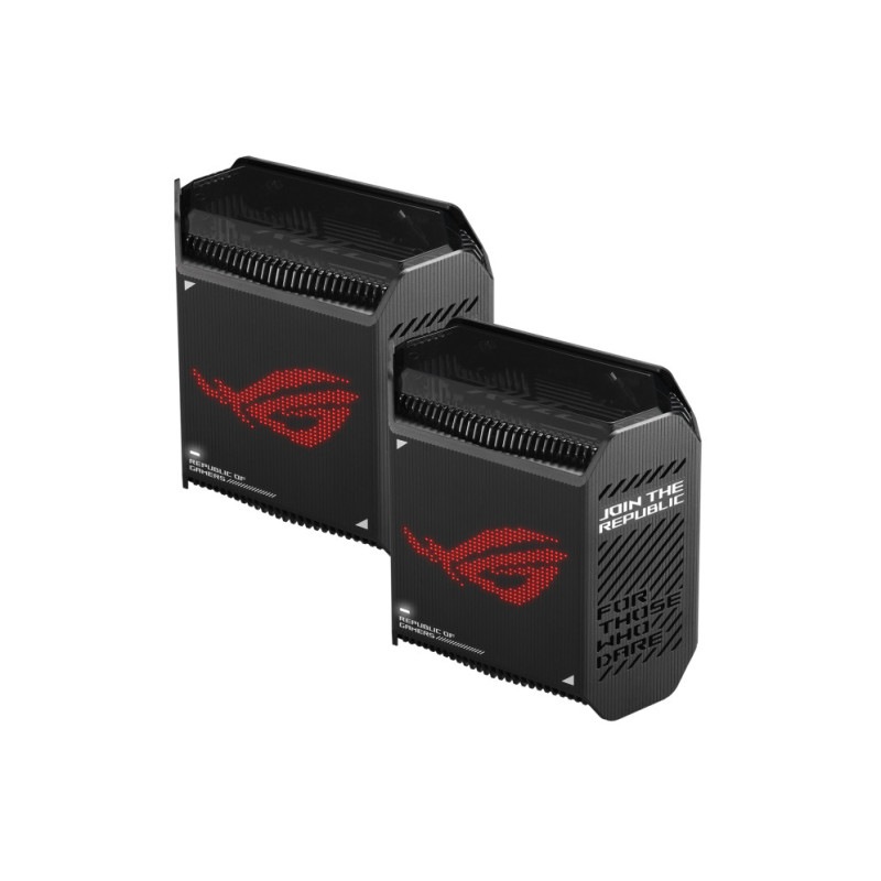 ASUS ROG Rapture GT6 (B-2-PK) Banda tripla (2.4 GHz/5 GHz/5 GHz) Wi-Fi 6 (802.11ax) Nero 4 Interno