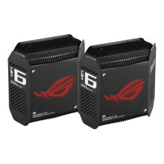 ASUS ROG Rapture GT6 (B-2-PK) Banda tripla (2.4 GHz/5 GHz/5 GHz) Wi-Fi 6 (802.11ax) Nero 4 Interno