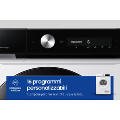 Samsung Asciugatrice AI Control Optimal dry 9Kg DV90BB5245TW