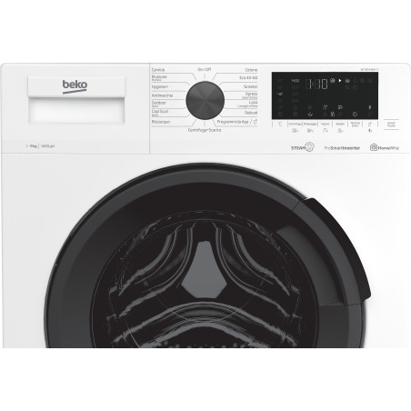 Beko WTX91436AI-IT lavatrice Caricamento frontale 9 kg 1400 Giri/min Bianco