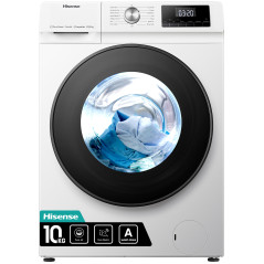 Hisense WDQA1014EVJM lavasciuga Libera installazione Caricamento frontale Bianco D