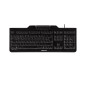 CHERRY KC 1000 SC tastiera Ufficio USB QWERTY Inglese US Nero