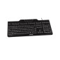 CHERRY KC 1000 SC tastiera Ufficio USB QWERTY Inglese US Nero