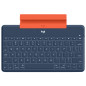 Logitech Keys-To-Go Tedesco Bluetooth Blu