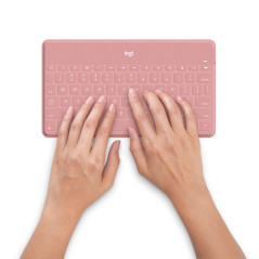 Logitech Keys-To-Go Svizzere Bluetooth Rosa