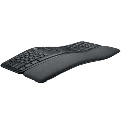 Logitech Ergo K860 tastiera Ufficio RF senza fili + Bluetooth Spagnolo Grafite