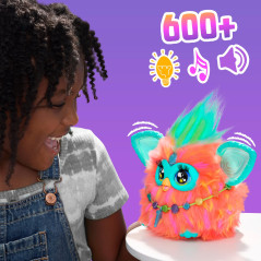 Furby Corallo, giocattoli di peluche interattivi per bambini e bambine dai 6 anni in su