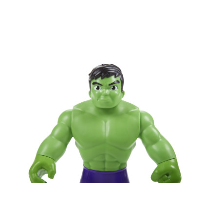 Marvel Spidey e I Suoi Fantastici Amici, mega Hulk, action figure da 22,5 cm, giocattolo per età prescolare, dai 3 anni in su