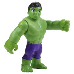 Marvel Spidey e I Suoi Fantastici Amici, mega Hulk, action figure da 22,5 cm, giocattolo per età prescolare, dai 3 anni in su