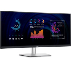 DELL P Series P3424WE Monitor PC 86,7 cm (34.1") 3440 x 1440 Pixel 4K Ultra HD LCD Nero