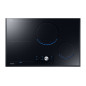 Samsung NZ84T9770EK Piano cottura a induzione 80cm Virtual Flame™ Flex Zone, 4 zone cottura