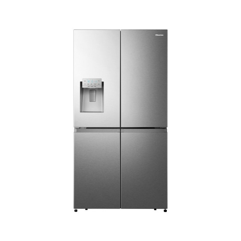 Hisense RQ760N4ASE frigorifero side-by-side Libera installazione 585 L G Argento