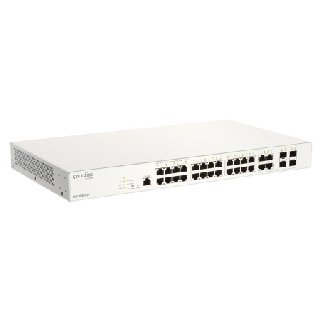 D-Link DBS-2000-28P/E switch di rete Gestito L2 Gigabit Ethernet (10/100/1000) Supporto Power over Ethernet (PoE) Grigio