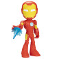 Marvel Spidey e I Suoi Fantastici Amici, mega Iron Man, action figure da 22,5 cm, giocattolo prescolare, per bambini dai 3 anni