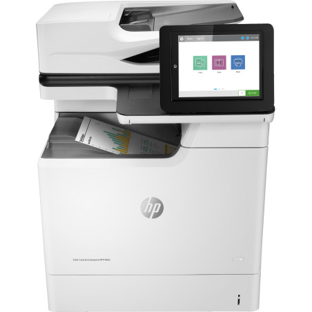 HP Color LaserJet Enterprise Stampante multifunzione M681dh, Stampa, copia, scansione