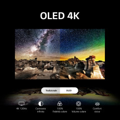 LG OLED 65'' Serie B3 OLED65B36LA, TV 4K, 4 HDMI, SMART TV 2023