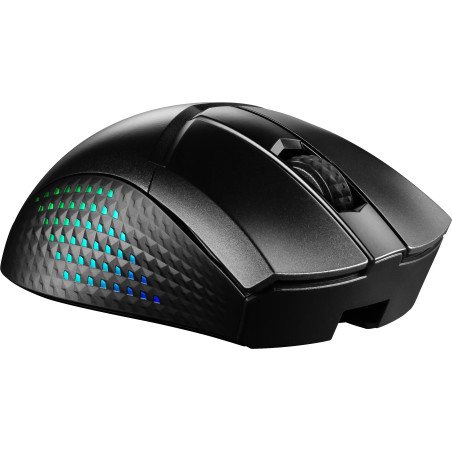 MSI CLUTCH GM51 LIGHTWEIGHT WIRELESS mouse Gaming Mano destra RF Wireless + Bluetooth + USB Type-C Ottico 26000 DPI