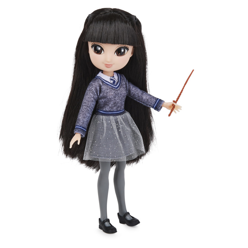 Wizarding World , bambola articolata di Cho Chang da 20cm, con bacchetta e divisa di Hogwarts, collezione Harry Potter,