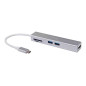 Equip 133480 replicatore di porte e docking station per laptop USB 3.2 Gen 1 (3.1 Gen 1) Type-C Argento