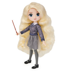 Wizarding World | Bambola articolata di Luna Lovegood da 20cm | Bacchetta e divisa di Hogwarts | Collezione Harry Potter |