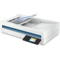 HP Scanjet Pro N4600 fnw1 Scanner piano e ADF 1200 x 1200 DPI A5 Bianco