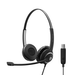 EPOS | SENNHEISER IMPACT SC 260 USB Auricolare Cablato A Padiglione Ufficio USB tipo A Nero