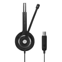 EPOS | SENNHEISER IMPACT SC 260 USB Auricolare Cablato A Padiglione Ufficio USB tipo A Nero