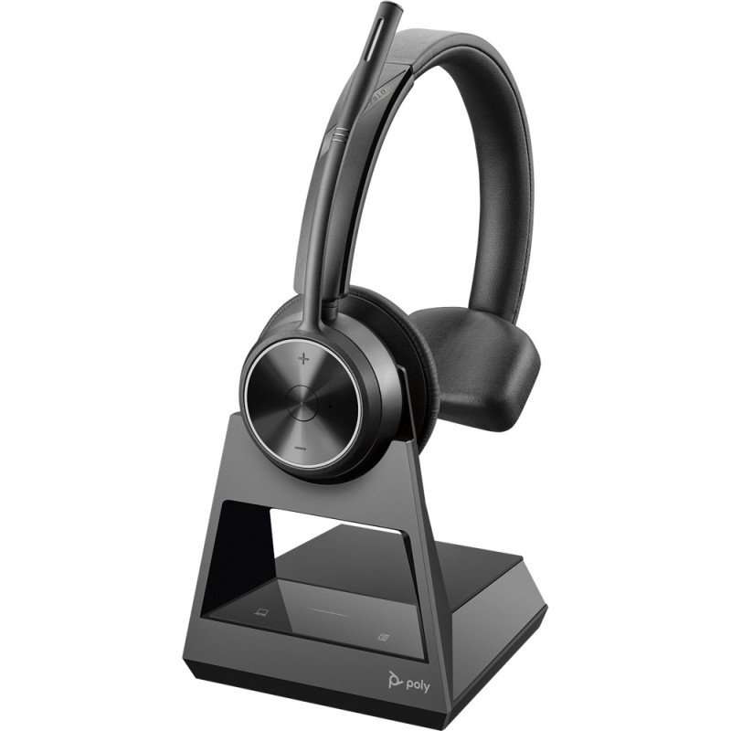 POLY SAVI 7300 Auricolare Wireless Portatile Ufficio Nero