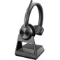 POLY SAVI 7300 Auricolare Wireless Portatile Ufficio Nero