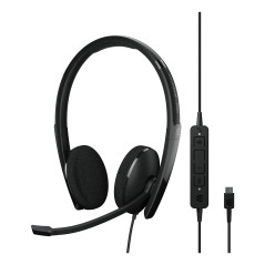 EPOS | SENNHEISER ADAPT 160T USB-C II Auricolare Cablato A Padiglione Ufficio USB tipo-C Nero