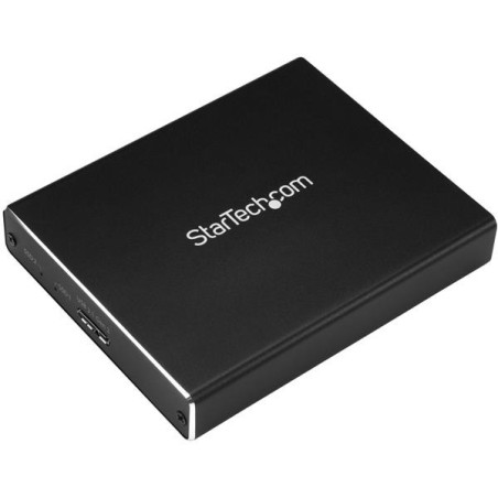 StarTech.com Box Esterno USB 3.1 (10Gbit s) a 2 Slot - Enclosure M.2 NGFF SSD SATA - RAID