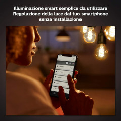 Philips Hue White AmbianceFilament Lampadina Smart E27 40 W