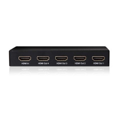 CLUB3D HDMI™ 4K@60Hz UHD Splitter AC Power 4 ports