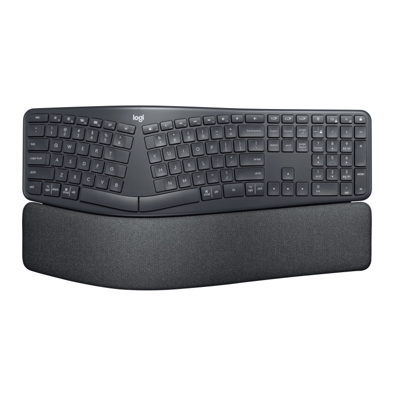 Logitech K860 for Business tastiera Ufficio Bluetooth Inglese Grafite