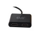 CLUB3D USB A to HDMI™ 2.0 Dual Monitor 4K 60Hz