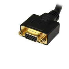 StarTech.com Cavo sdoppiatore DVI-I a DVI-D e HD15 VGA per thin client Wyse - Cavetto Splitter DVI - 20 cm