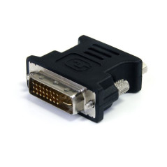 StarTech.com Adattatore Convertitore DVI a VGA - DVI-I Maschio a DB15 Femmina - Confezione da 10 pezzi Nero