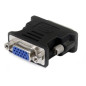 StarTech.com Adattatore Convertitore DVI a VGA - DVI-I Maschio a DB15 Femmina - Confezione da 10 pezzi/Nero