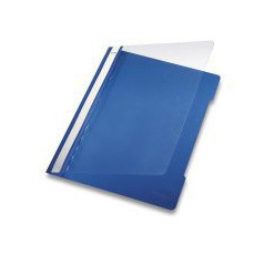 Leitz Standard Plastic File A4 Blue (25) cartellina con fermafoglio PVC Blu