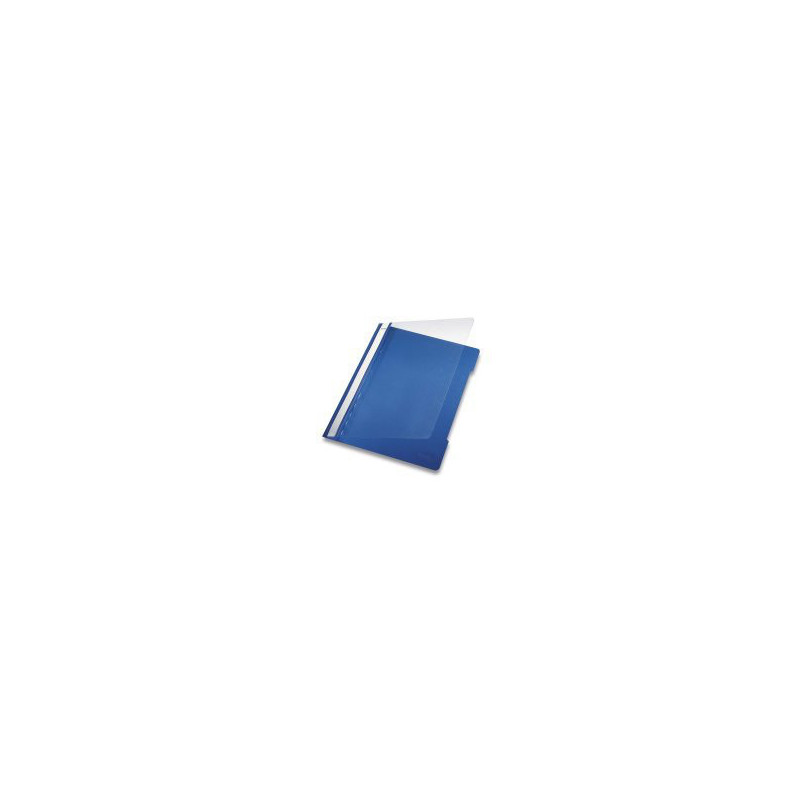 Leitz Standard Plastic File A4 Blue (25) cartellina con fermafoglio PVC Blu