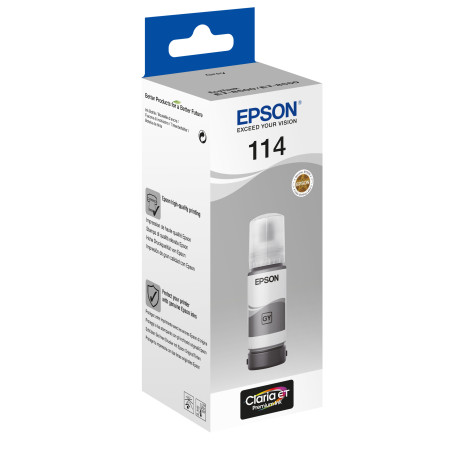 Epson 114 EcoTank Grey ink bottle