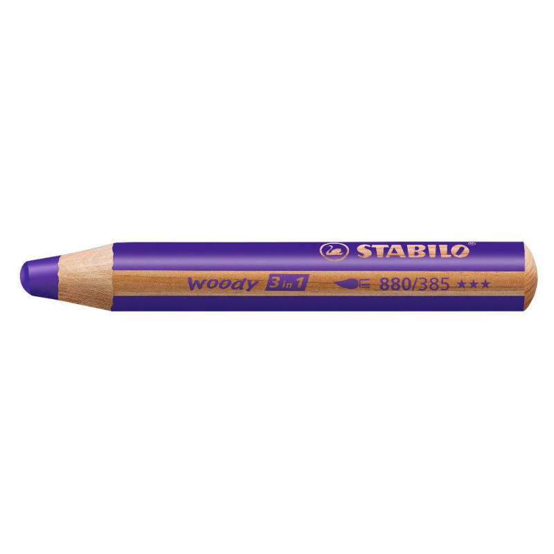 STABILO woody 3 in 1 Viola 1 pz