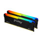 Kingston Technology FURY 32GB 3200MT/s DDR4 CL16 DIMM (Kit da 2) 1Gx8 Beast RGB