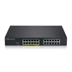 Zyxel GS1915-24EP Gestito L2 Gigabit Ethernet (10/100/1000) Supporto Power over Ethernet (PoE) 1U Nero