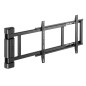 Equip 650336 supporto da tavolo per Tv a schermo piatto 190,5 cm (75") Parete Nero