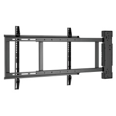 Equip 650336 supporto da tavolo per Tv a schermo piatto 190,5 cm (75") Parete Nero