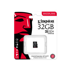 Kingston Technology Industrial 32 GB MicroSDHC UHS-I Classe 10