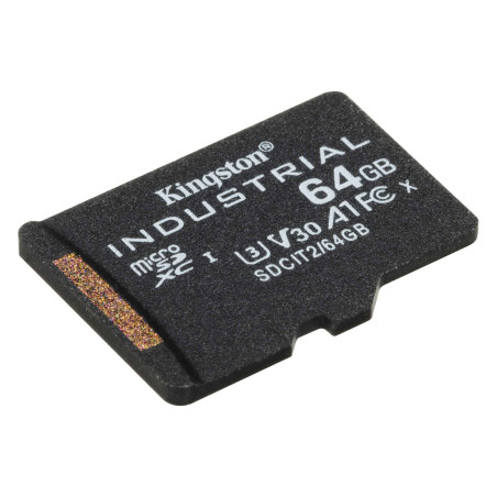 Kingston Technology Industrial 64 GB MicroSDXC UHS-I Classe 10